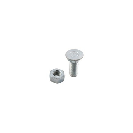 Boulon de charrue M12x1,25x35 et écrou hexagonal - Grégoire Besson - VI1008