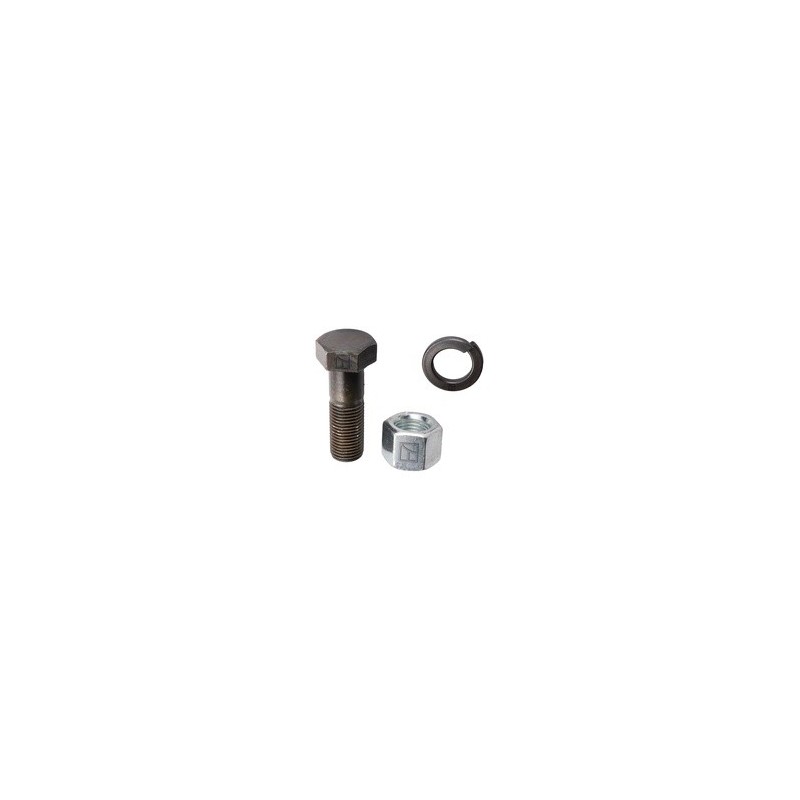 Boulon avec écrou et rondelle-ressort - 1/2''UNF x38