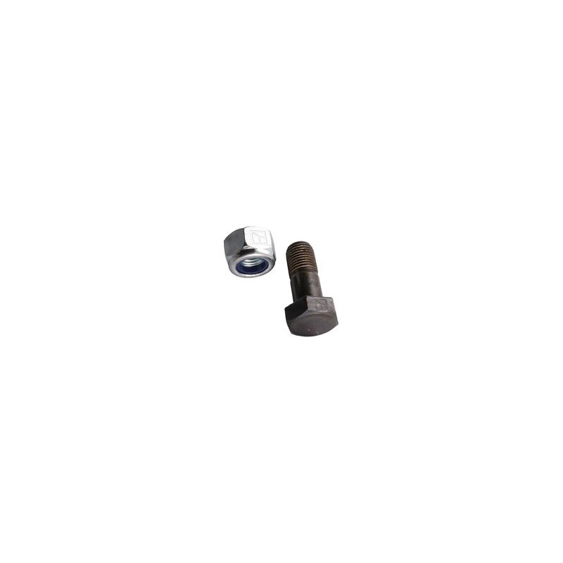 Boulon à tête hexagonale M14x1,5x35 avec écrou à freinage interne