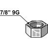 écrou 7/8'' 9G
