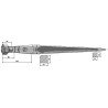 Dent de chargeur 980mm