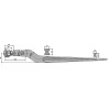 Dent de silo 920mm - Strautmann - 28601501