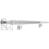 Dent de chargeur 890mm - Fella - 122756