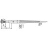Dent de chargeur 885mm - Rotschnee