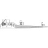 Dent de silo 810mm - Stoll - 0476250