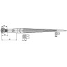 Dent de chargeur 800mm - Stoll - 051.8280