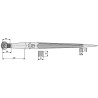 Dent de chargeur 600mm - Stoll - 1417400