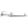 Dent de silo 600mm - Weidemann