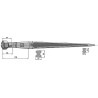 Dent pointue avec écrou conique - Bressel & Lade - 70400610
