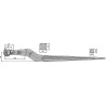 Dent de silo 810mm - Bressel & Lade - 70400812