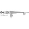 Dent de chargeur 1250mm