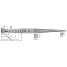 Dent de chargeur 1200mm - Faucheux