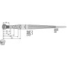 Dent de chargeur 1100mm - Faucheux
