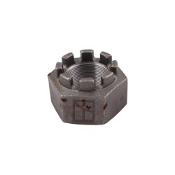 écrou hexagonal à créneaux dégagés M48x2 pour arbre carré 50x50