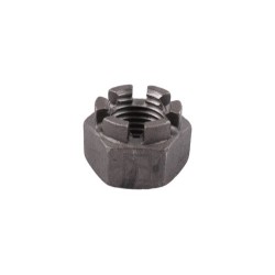 écrou hexagonal à créneaux dégagés M 30 x 3,5 pour arbre carré 30x30