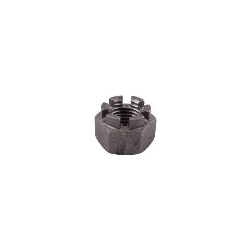 écrou hexagonal à créneaux dégagés M 30 x 3,5 pour arbre carré 30x30