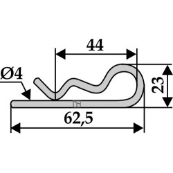 Goupille béta spéciale - Gyro