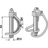 Goupille clip - Fiat