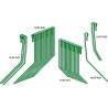 Griffes de semoir - Kit - Amazone - 963402