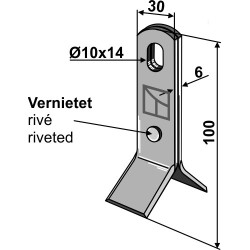 Couteau-Y 100x30mm - Zanon - 68.3350012