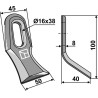 Couteau-Y 100x45mm - Bomford - 41654.01