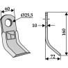 Couteau-Y 160x60mm - Tortella - 2987020