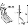 Couteau-Y 90x35mm - Nobili - J1781017