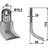 Couteau-Y 115x45mm - M.E.A.A.T. - 2832