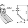 Couteau-Y 125x50mm - M.E.A.A.T. - 1844