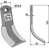 Couteau-Y 135x40mm - Maletti