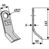 Couteau-Y 143x50mm - Bomford - 7190315