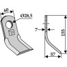 Couteau-Y 155x60mm - Cabe (Nuova Cabe)