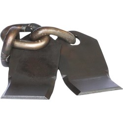 Couteau-Y avec chaîne à 3 maillons (RK 2 1/2 B) - Bomford - 01.086.06