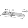 Couteau broyeur de paille - Rekord - 40150