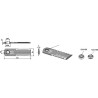 Couteau broyeur de paille - Claas Lexion - 7558750