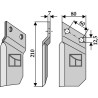 Couteau pour fossoyeuse - Dondi - 607020