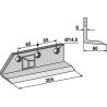 Couteau pour fossoyeuse - Dondi - 607003