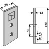 Couteau pour fossoyeuse - Dondi - 607026