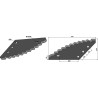 Couteau pour mélangeurs de fourrage - Unifeed
