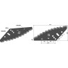 Couteau pour mélangeurs de fourrage - HI-SPEC - VF0009 - VTF021B