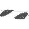 Couteau pour mélangeurs de fourrage - Shelbourne-Reynolds - 61481202
