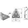 Couteau pour mélangeurs de fourrage - Strautmann - 60644511