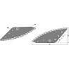 Couteau pour mélangeurs de fourrage - Seko - 24479003