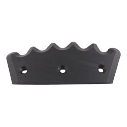 Couteau pour mélangeurs de fourrage - revêtement carbure, gauche - Pagliari
