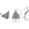 Couteau pour mélangeurs de fourrage, gauche - Seko - 244.79.056