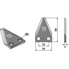 Couteau pour mélangeurs de fourrage - Logifeed & R.M.H.