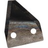 Couteau pour mélangeurs de fourrage, gauche - Luclar