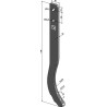 Dent de cultivateur - 840mm