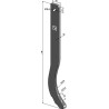 Dent de cultivateur - 740mm