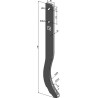 Dent de cultivateur - 720mm